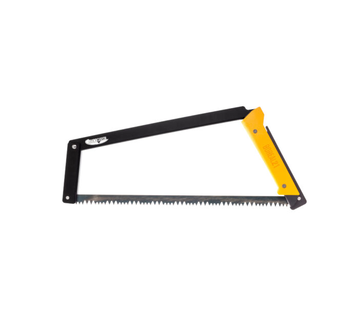 Agawa Canyon Boreal 21 Folding Bow Saw - Yellow handle, black frame