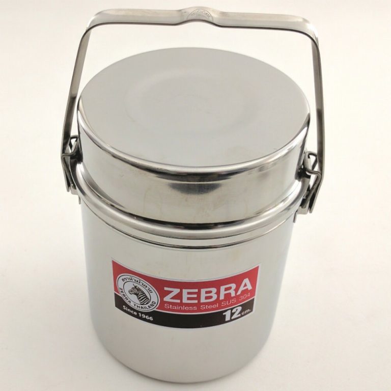 Zebra 12cm Stainless Steel Billy Pot and Pan Boreal Ventures Canada