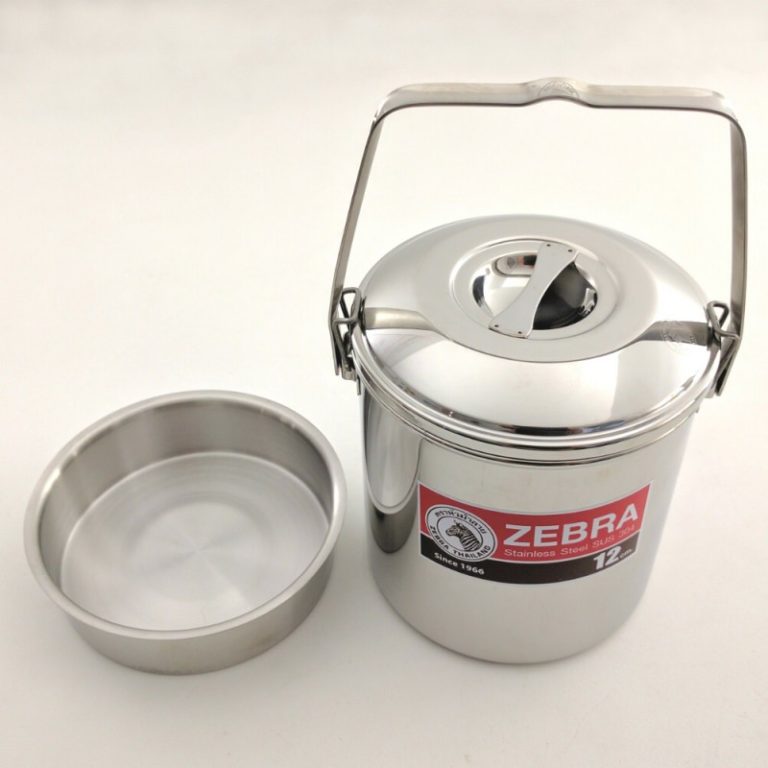 Zebra 12cm Stainless Steel Billy Pot and Pan Boreal Ventures Canada