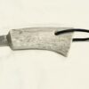 Boreal Custom Fire Steel Striker/Scraper, Hardened Steel, w/Antler Handle