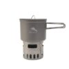 TOAKS Titanium Alcohol Stove and 900ml Pot Cook System (CS-04)