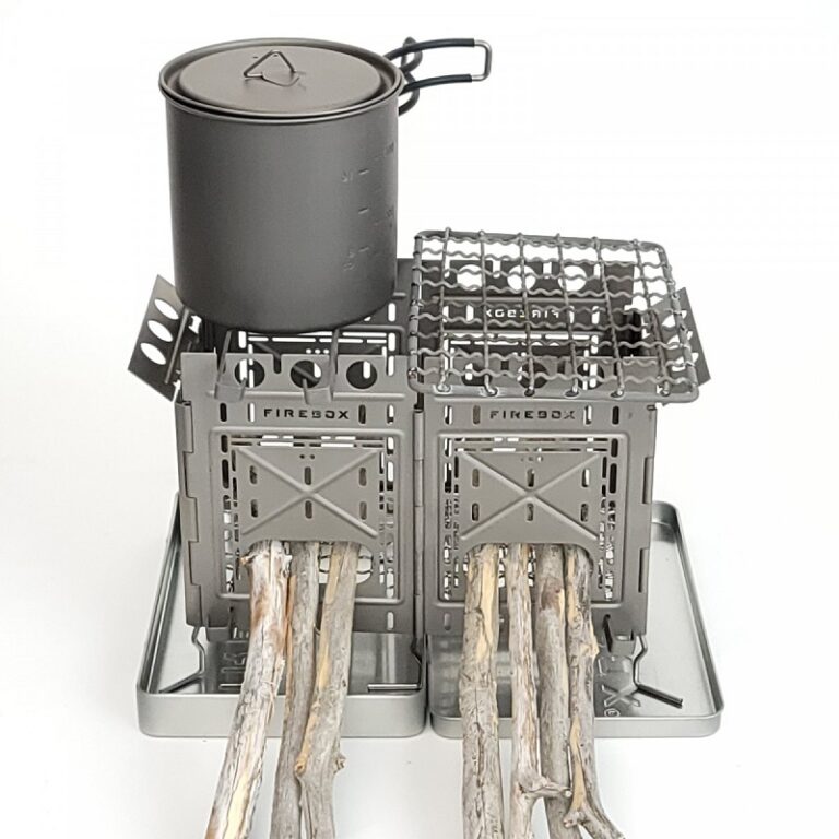 Firebox Freestyle Modular Stove Everything Kit, Stainless Boreal