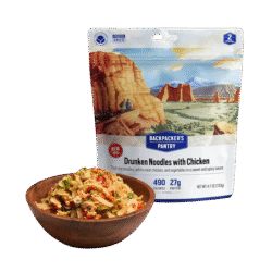 Backpacker's Pantry, Drunken Noodles With Chicken, NEW!