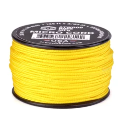 Micro Cord 1.18mm x 125FT, Braided Utility Cord - Yellow