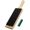 Beavercraft LS1P1 - Dual-Sided Leather Paddle Strop with P1 Polishing Compound