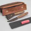 Beavercraft S01X - Spoon Carving Set With Walnut Handles and Leather Case