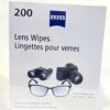 Zeiss Pre-Moistened Lens Wipes, 200pk, CLEARANCE