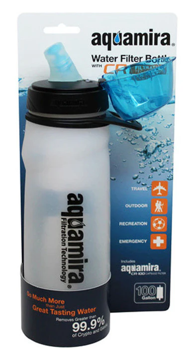 AQUAMIRA Water Filter Bottle, CLEARANCE