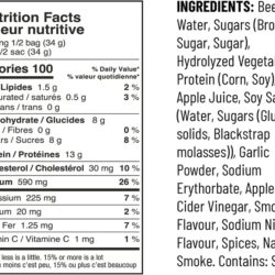 Alternative view of Great Canadian Meat, Beef Jerky, Teriyaki, 68g