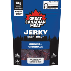 Great Canadian Meat, Beef Jerky, Original, 68g