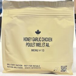 Canadian Forces IMP, MRE, Honey Garlic Chicken, Menu #13 IMP21, Unopened