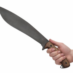 BEAVERCRAFT Kukri Knife with Leather Sheath