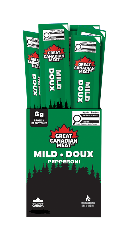 Great Canadian Meat, Pepperoni Stick, Mild, 22g
