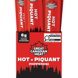Great Canadian Meat, Pepperoni Stick, Hot, 22g