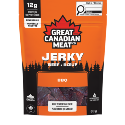 Great Canadian Meat, Beef Jerky, Barbeque, 68g