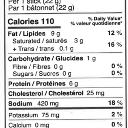 Alternative view of Great Canadian Meat, Pepperoni Stick, Hot, 22g